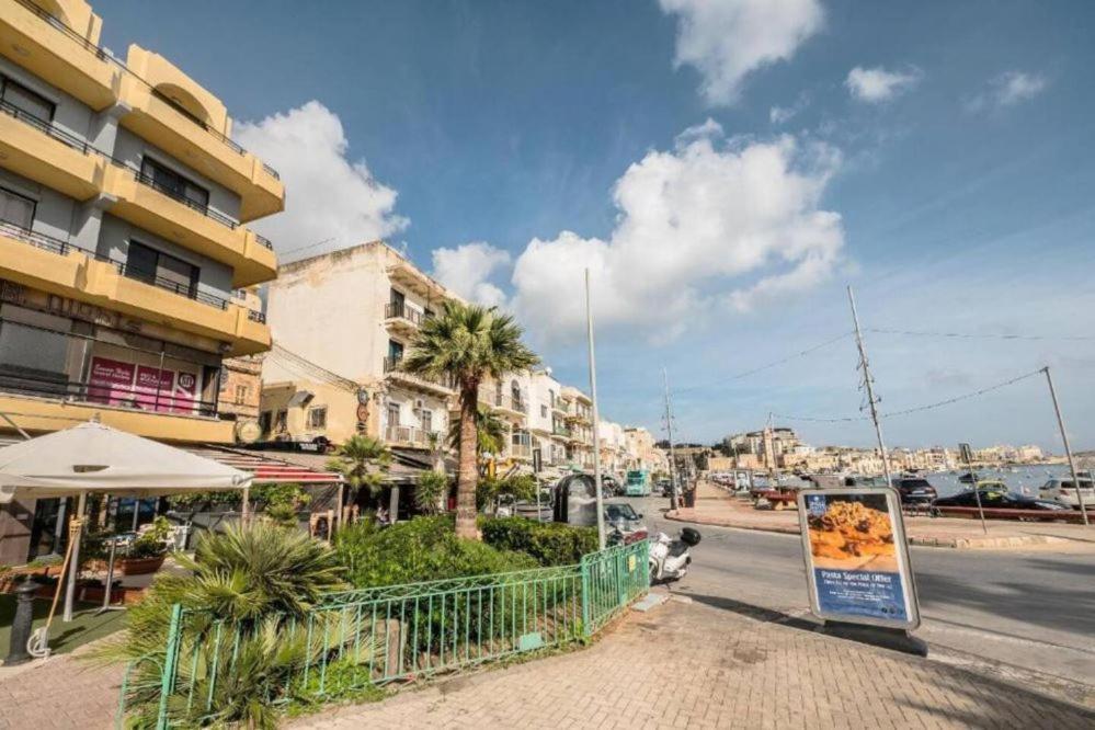 Sea View 2 Bedroom Apartment Marsaskala Exterior foto